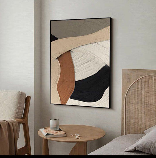 Onlookers Art | Oil Painting | KdeY Abstract Oil Painting