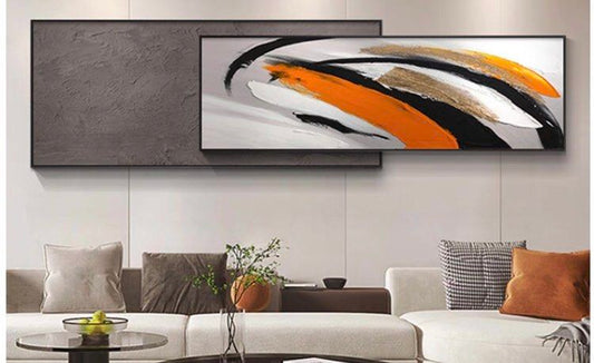 Onlookers Art | Oil Painting | EterNal Echoes Abstract Oil Painting