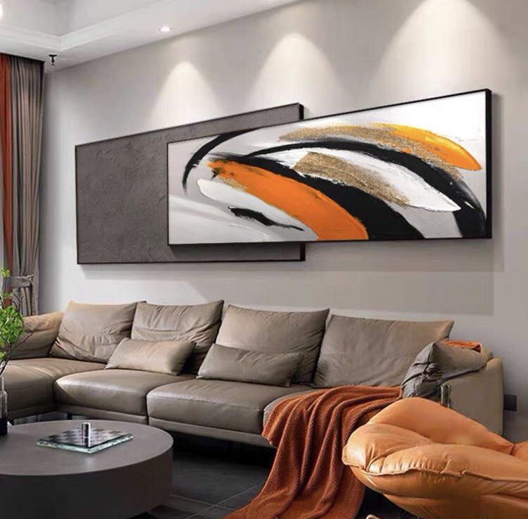 Onlookers Art | Oil Painting | EterNal Echoes Abstract Oil Painting