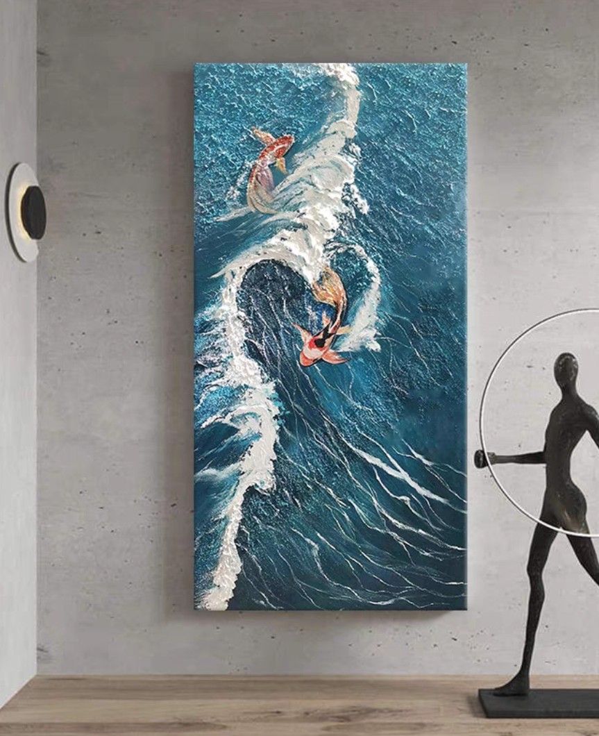 Onlookers Art | Oil Painting | KoI HarMoNy Oil Painting