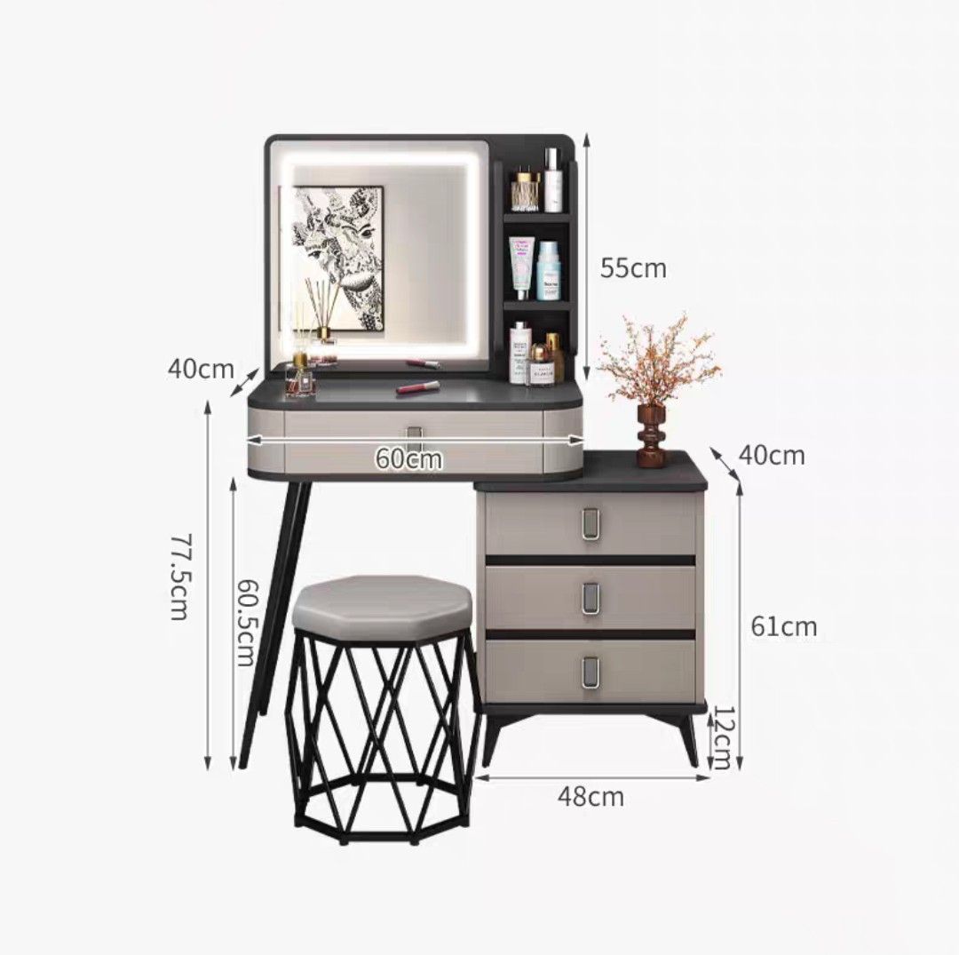 kOzAl Dressing Table Set