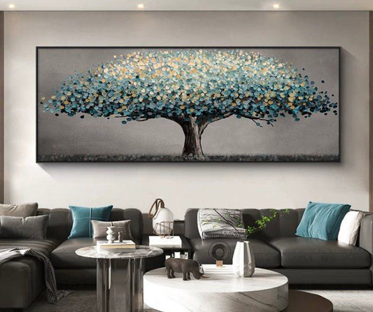 Onlookers Art | Art Painting | LuCky tree art painting