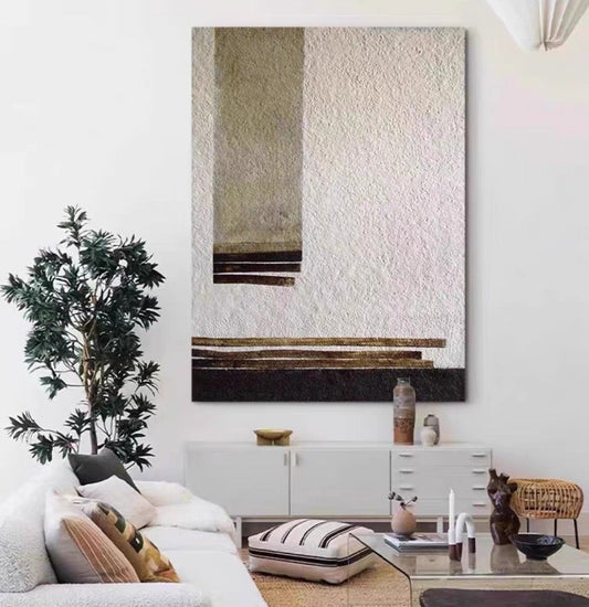 Onlookers Art | Oil Painting | MiLeY Abstract Oil Painting