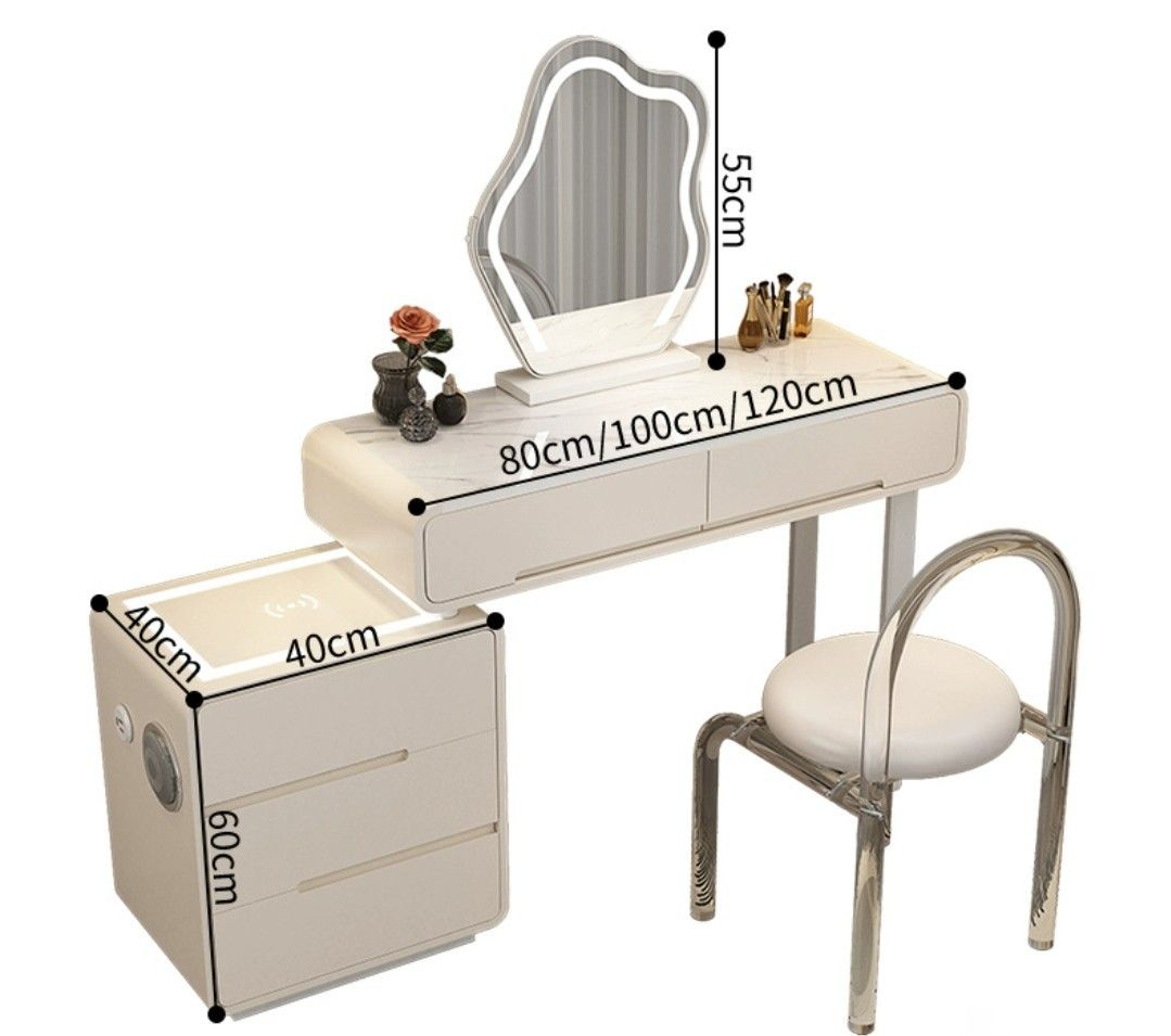 MilkY バニティ ドレッシングテーブル