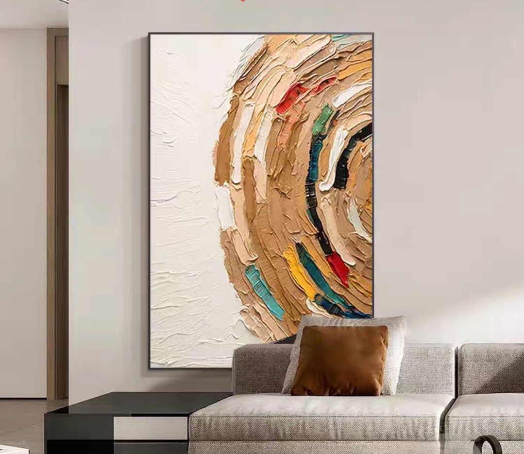 Onlookers Art | Oil Painting | MiSoQ Abstract Oil Painting