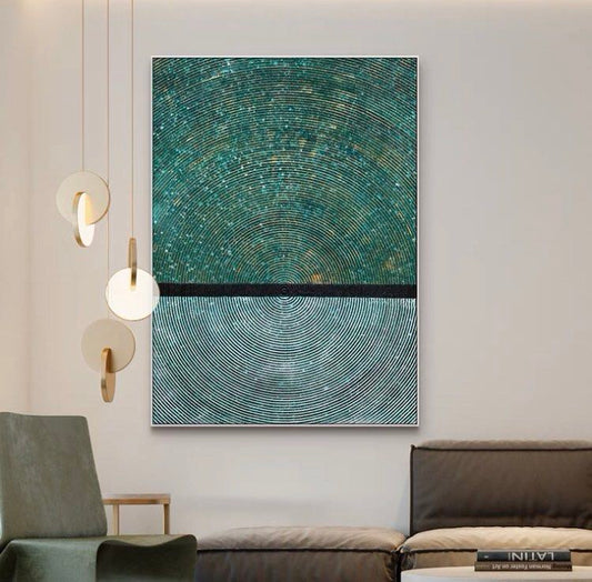 Onlookers Art | Oil Painting | mJaY Abstract Oil Painting