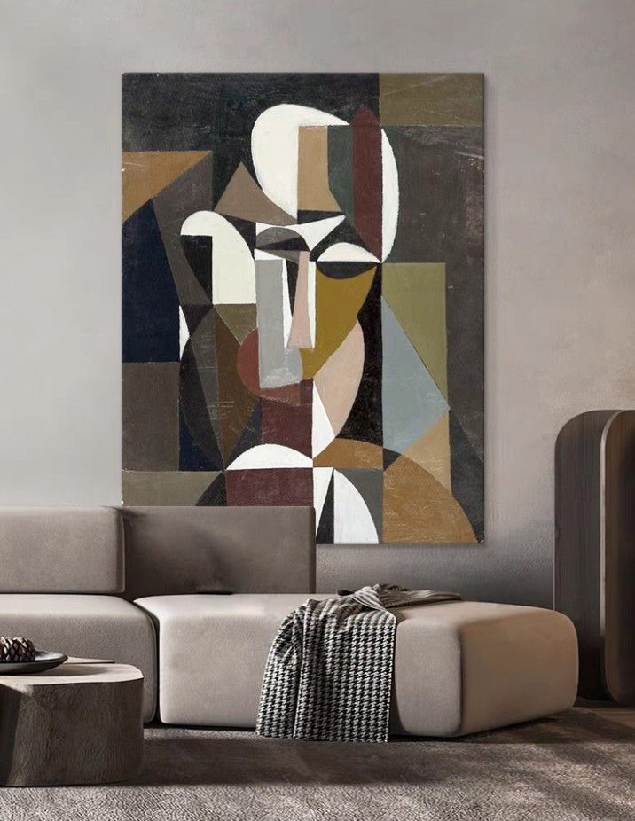 Onlookers Art | Oil Painting | MoZaZ Abstract Oil Painting