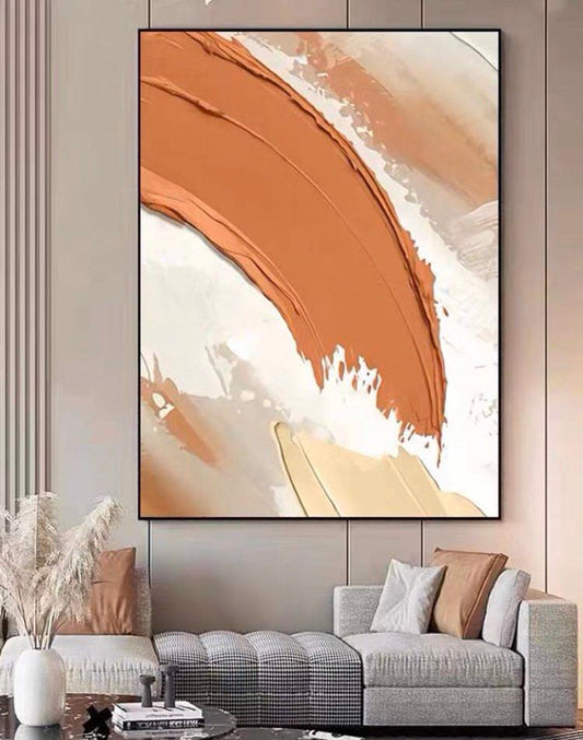 Onlookers Art | Oil Painting | NoGaQ Abstract Oil Painting