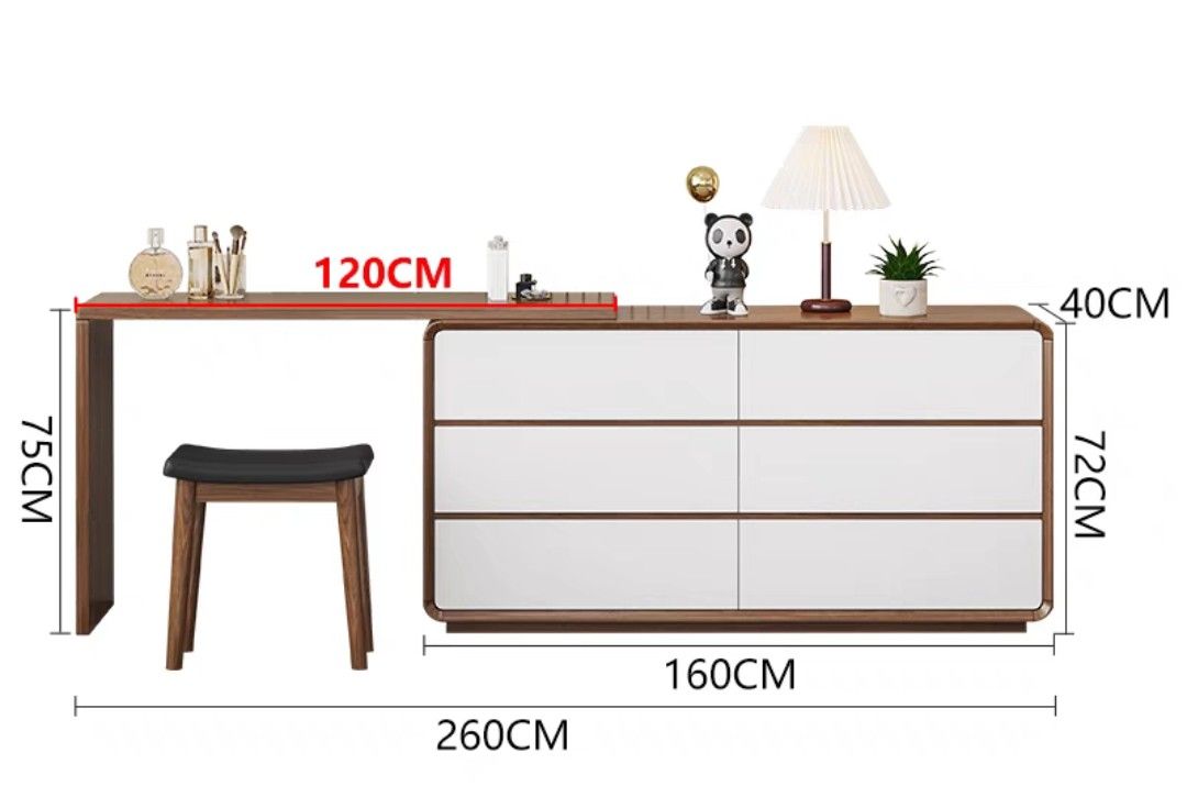 OLiVer バニティ ドレッシングテーブル