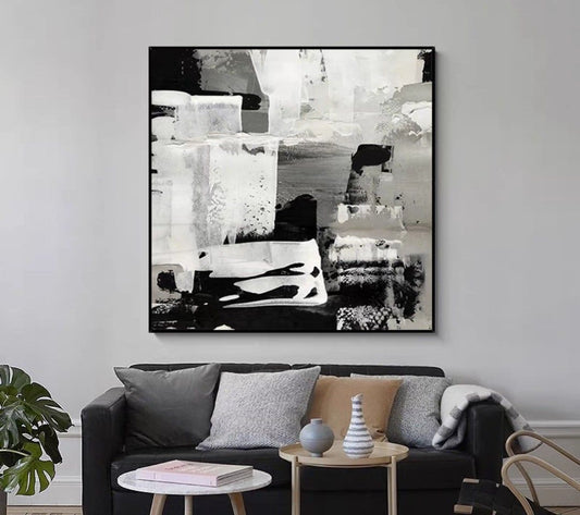 Onlookers Art | Oil Painting | OrEa Abstract Oil Painting