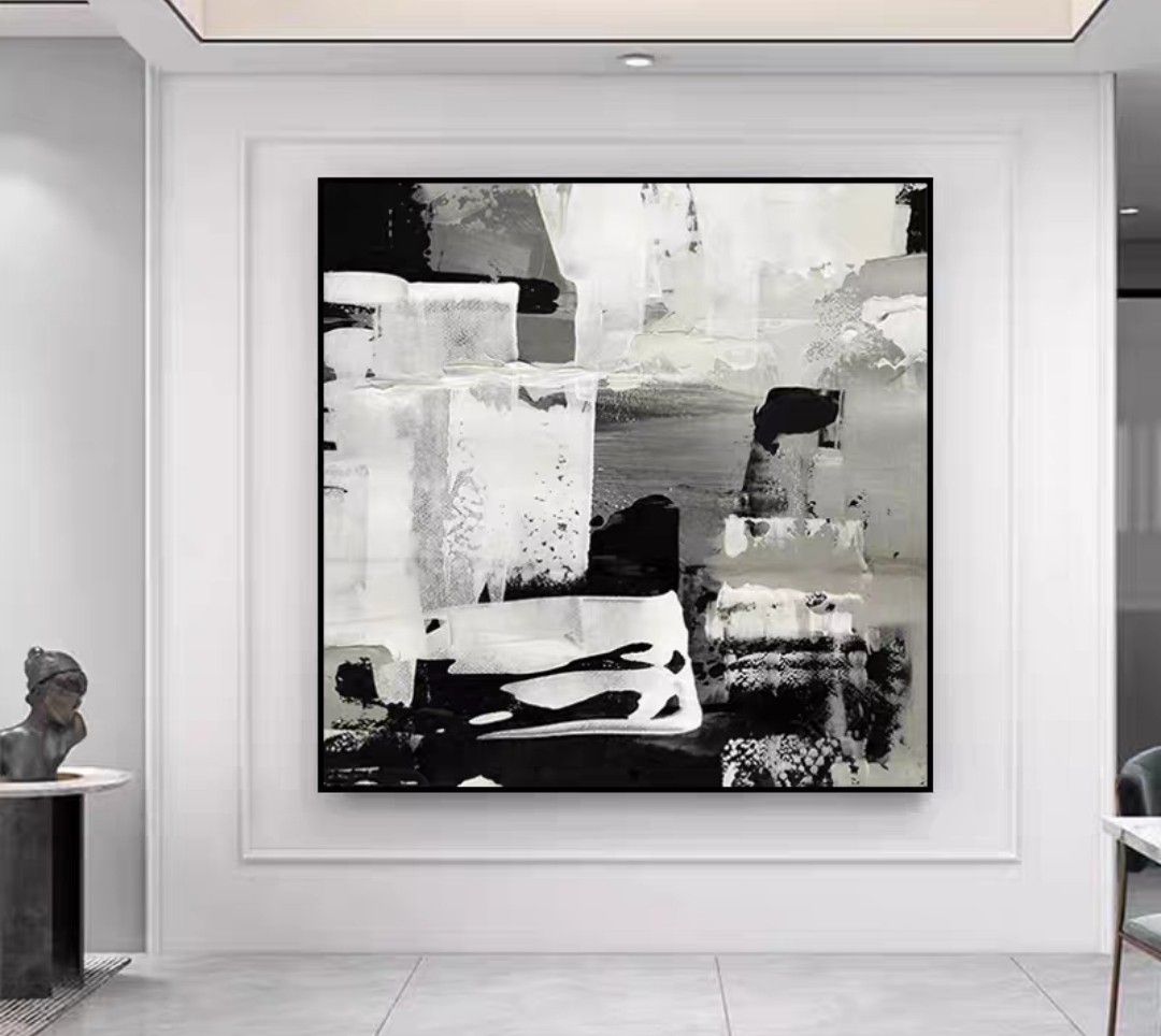 Onlookers Art | Oil Painting | OrEa Abstract Oil Painting