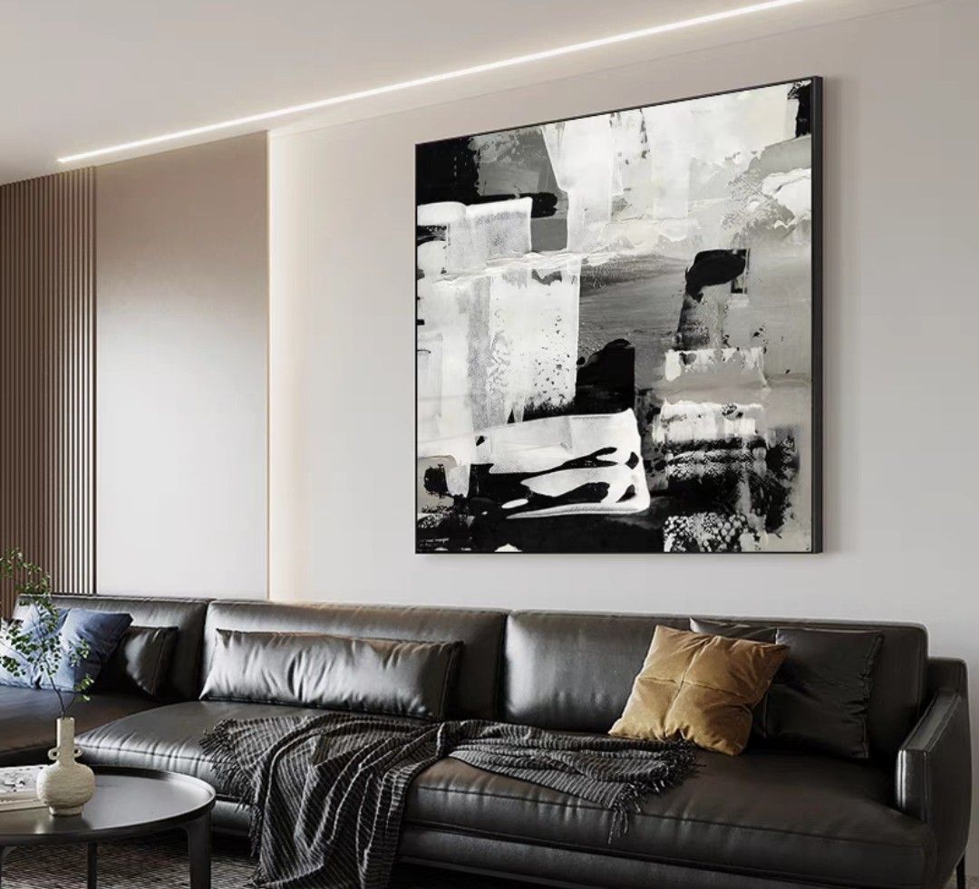 Onlookers Art | Oil Painting | OrEa Abstract Oil Painting