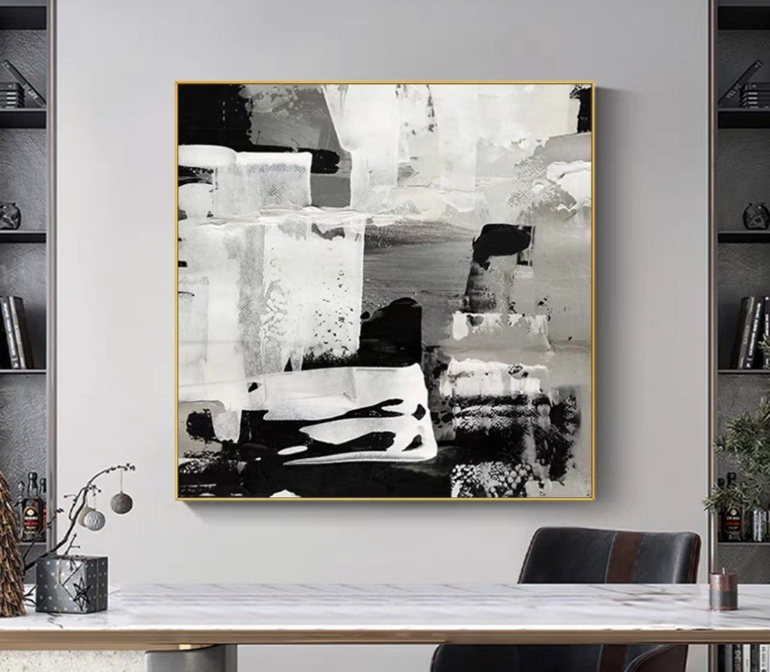 Onlookers Art | Oil Painting | OrEa Abstract Oil Painting