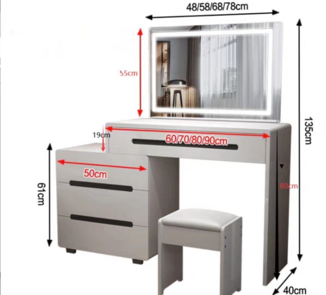 PrEtTy Vanity Table Set (Express)