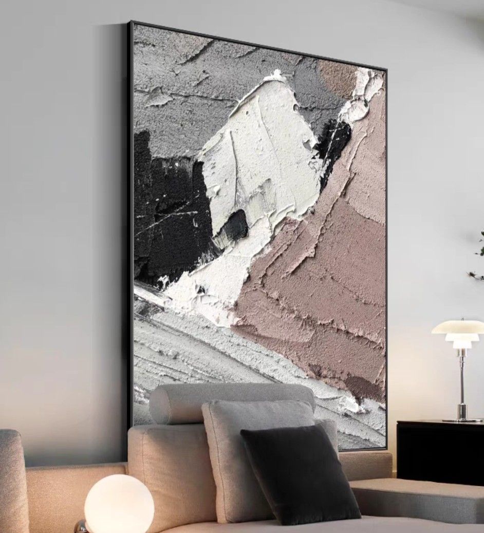 Onlookers Art | Oil Painting | QuRiouS Abstract Oil painting