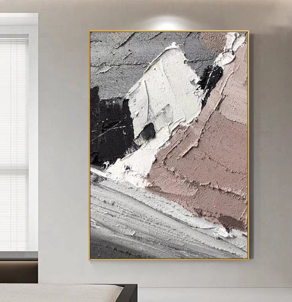 Onlookers Art | Oil Painting | QuRiouS Abstract Oil painting