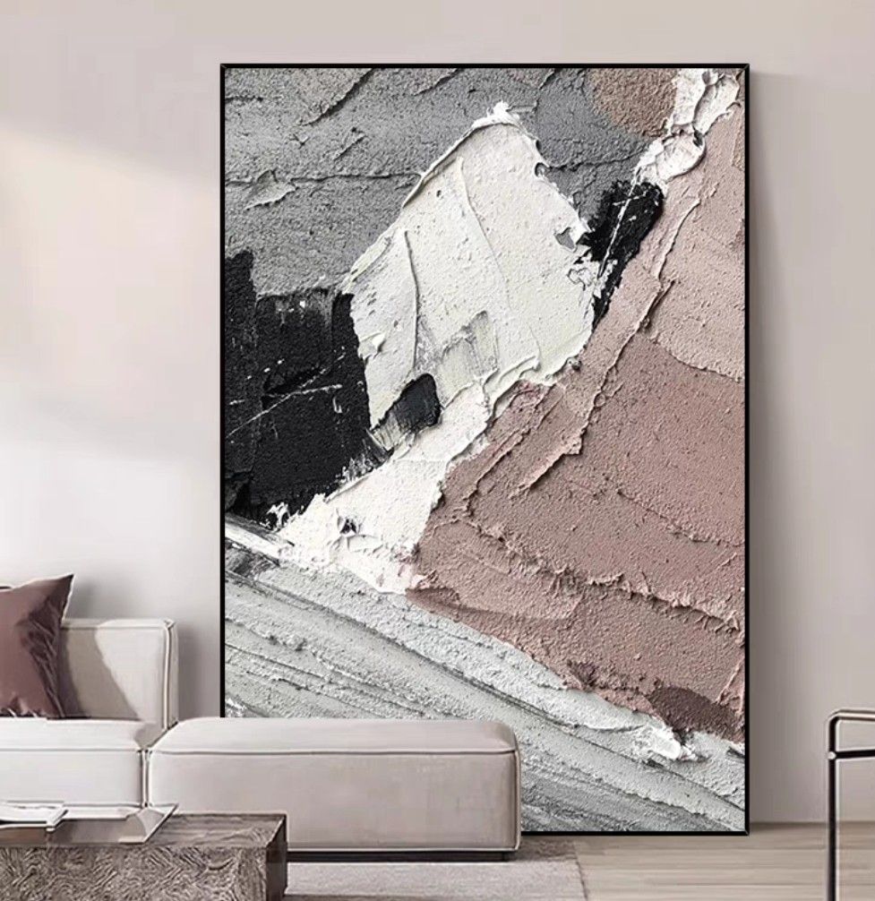 Onlookers Art | Oil Painting | QuRiouS Abstract Oil painting