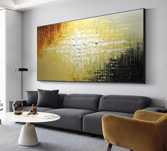 Onlookers Art | Oil Painting | RayNe Abstract Oil Painting