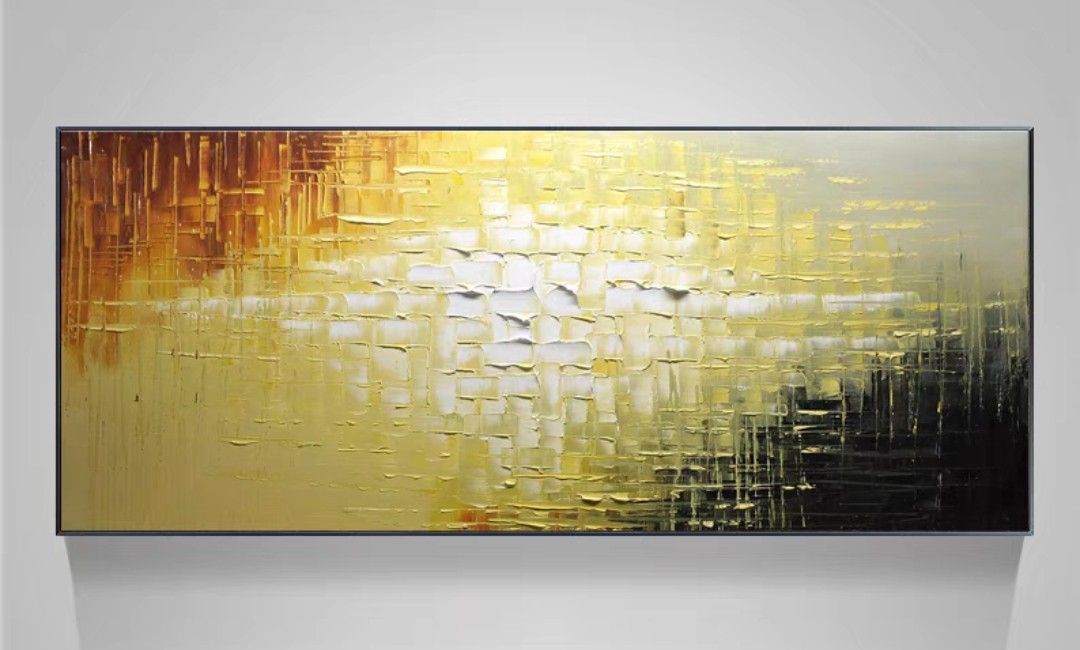 Onlookers Art | Oil Painting | RayNe Abstract Oil Painting