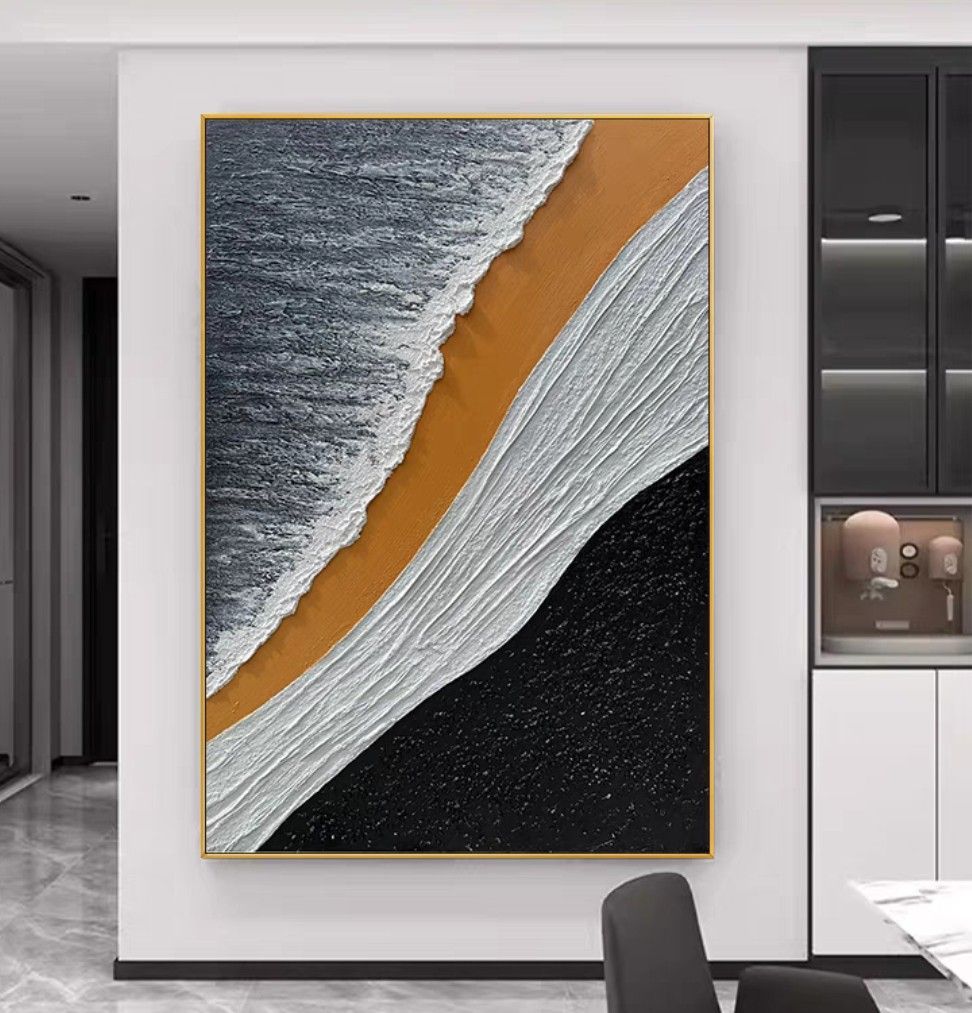 Onlookers Art | Oil Painting | RiVeRa Abstract Oil Painting