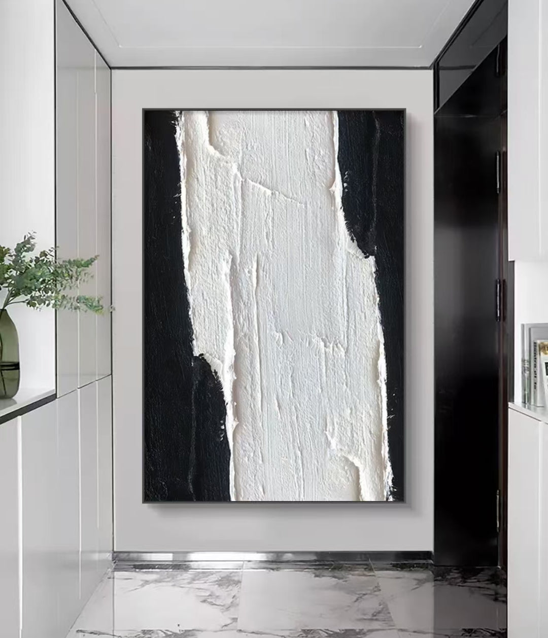 Onlookers Art | Oil Painting | Binary Essence Abstract Oil Painting