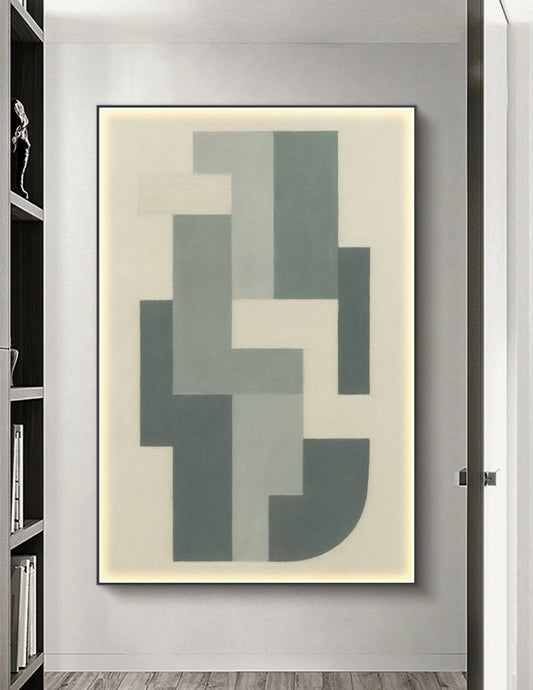 Onlookers Art | Oil Painting | Whisper of Quietude Abstract Oil Painting