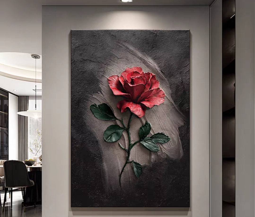 Onlookers Art | Unique Art | RosY Flower Sandstone Art