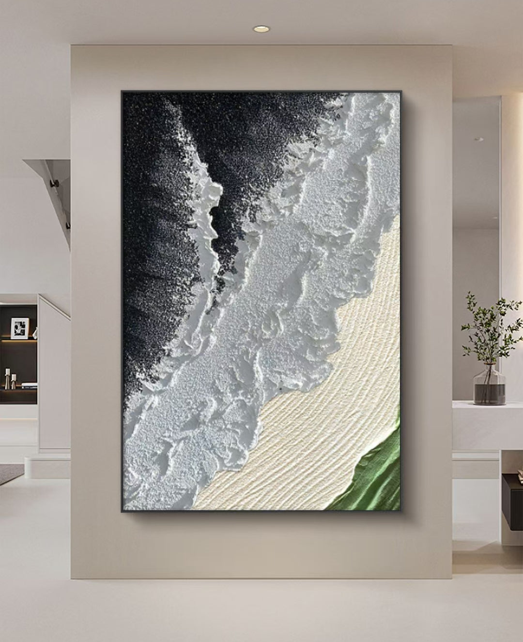 Onlookers Art | Oil Painting | Torsx Abstract Oil Painting