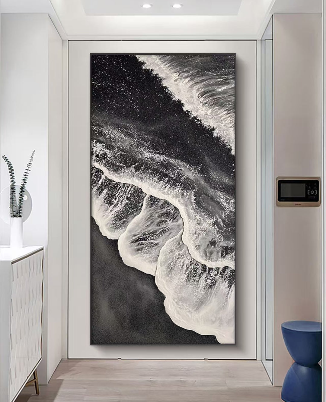 Onlookers Art | Oil Painting | Cloud Wave Abstract Oil Painting