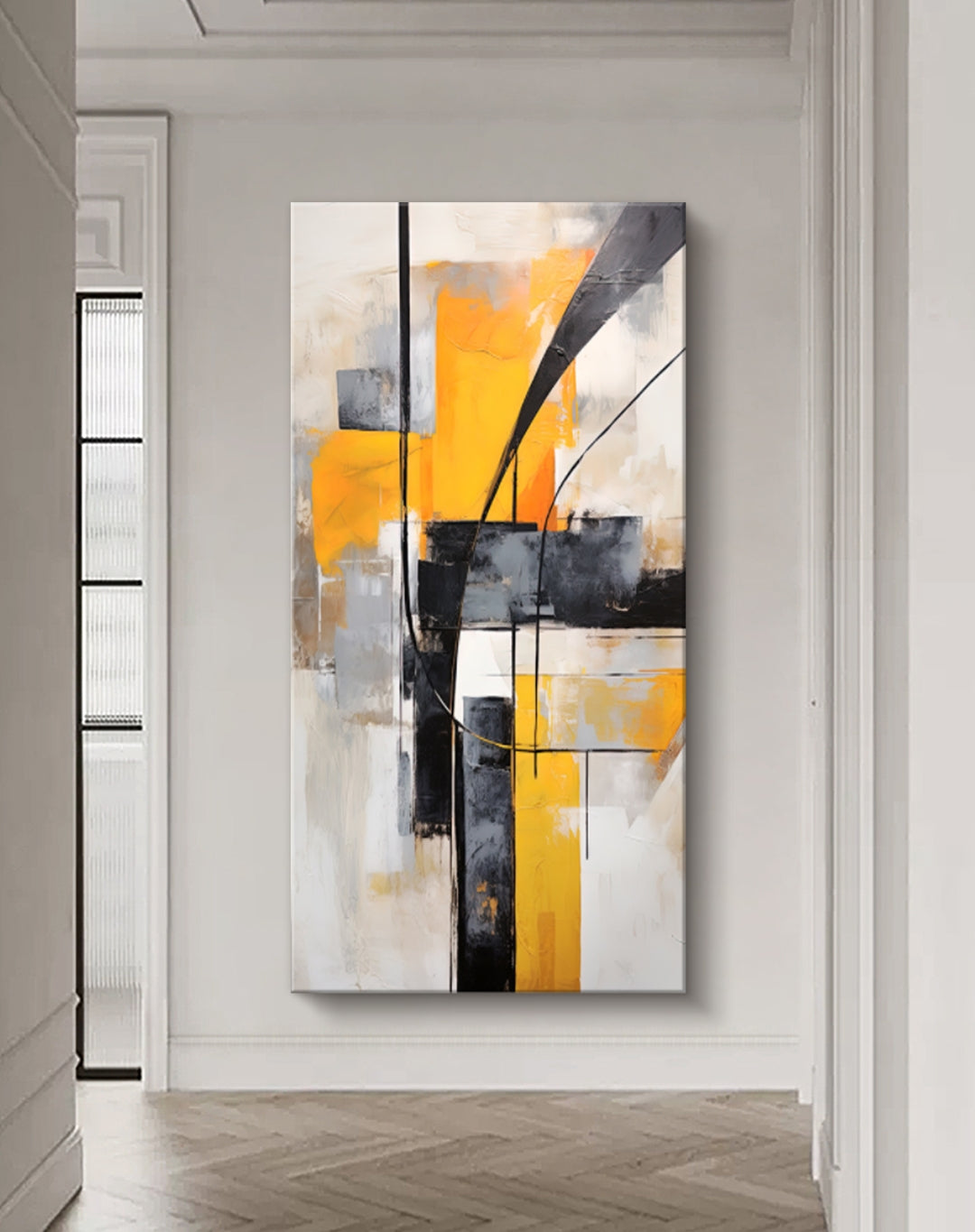 Onlookers Art | Oil Painting | Yster Abstract Oil Painting