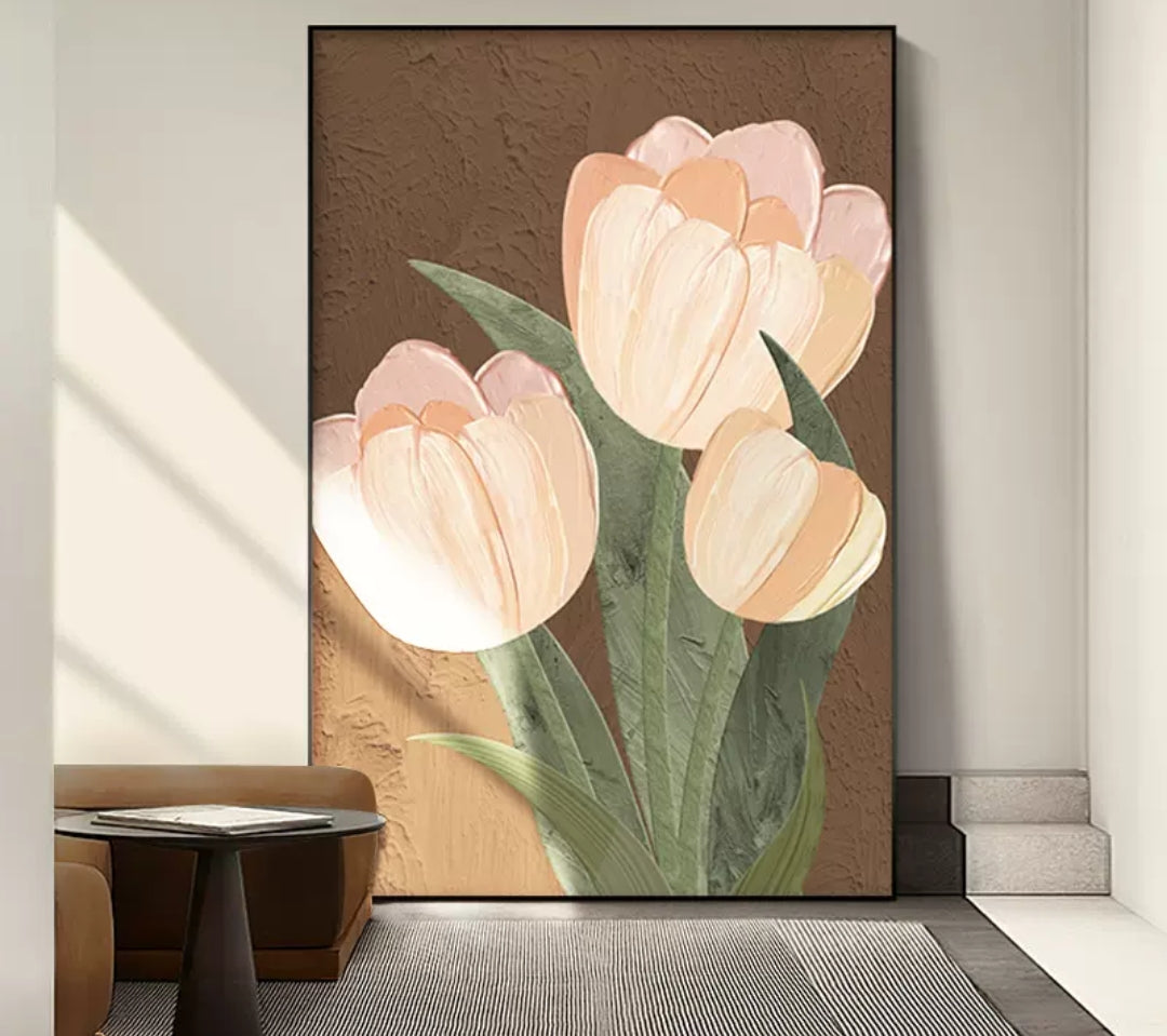 Onlookers Art | Art Painting | Tulip Art Painting
