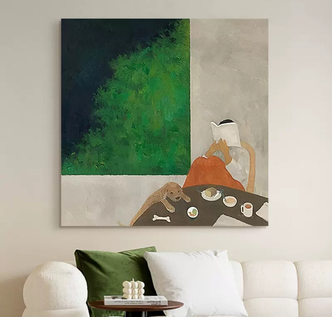 Onlookers Art | Oil Painting | RelaxEd Oil Painting