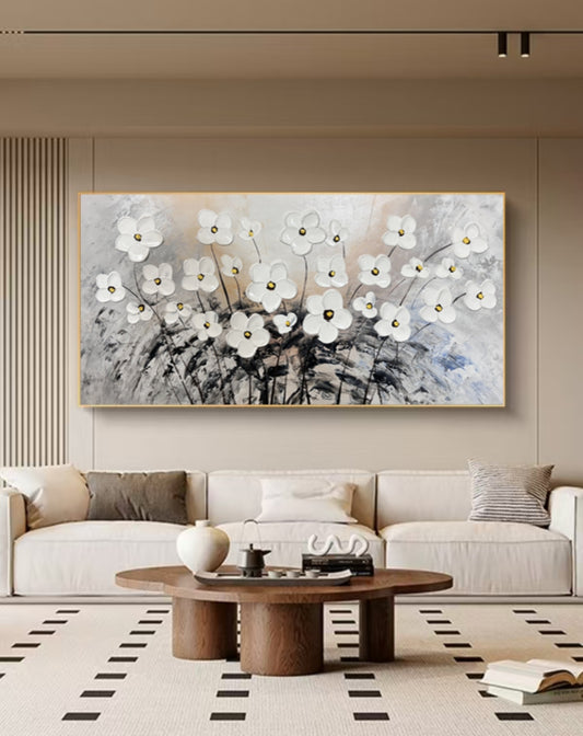 Onlookers Art | Oil Painting | Snowdrop Elegance Oil Painting