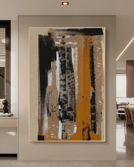 Onlookers Art | Oil Painting | OrangerO Abstract Oil Painting