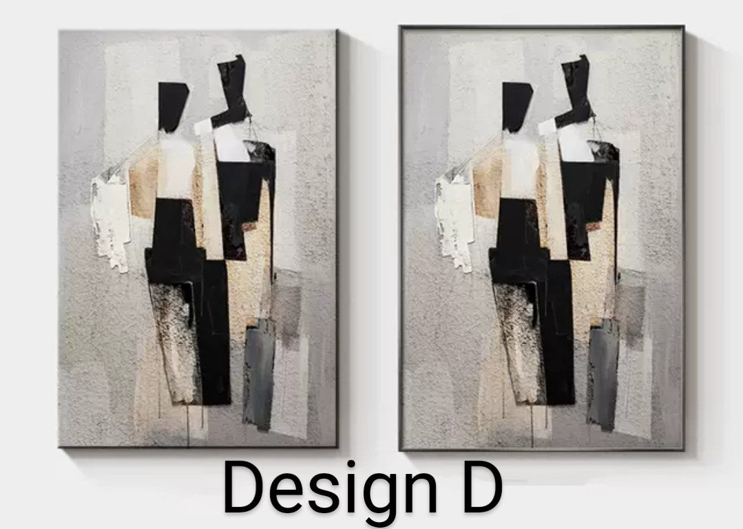 Onlookers Art | Art Painting | Runway ModeL Sandstone Art