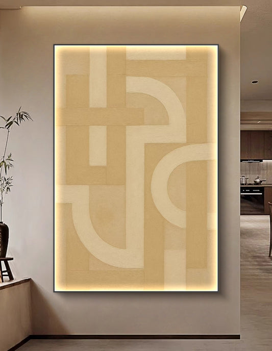 Onlookers Art | Oil Painting | NingNa Abstract Oil Painting