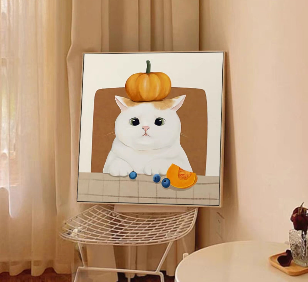 Onlookers Art | Art Painting | Mittens Art Painting