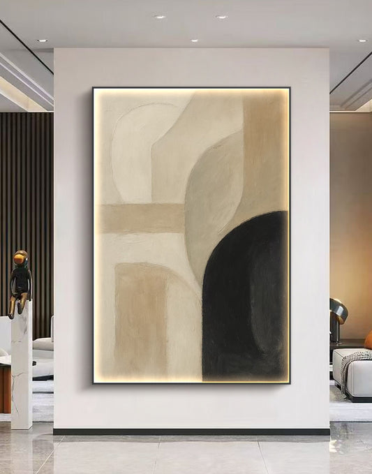 Onlookers Art | Oil Painting | KosaV Abstract Oil Painting