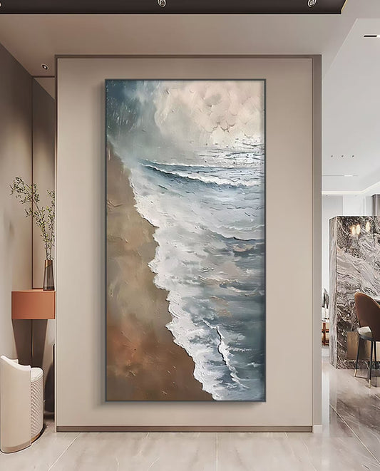 Onlookers Art | Oil Painting | Tidal Whisper Oil Painting