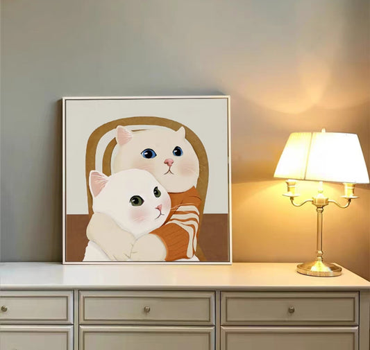 Onlookers Art | Art Painting | Mittens Art Painting