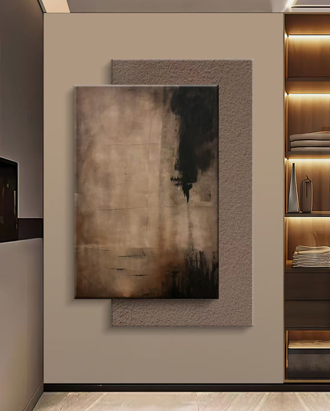 Onlookers Art | Oil Painting | Bdrip Abstract Oil Painting