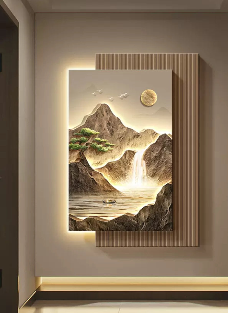 Onlookers Art | Unique Art | Majestic Peak Sandstone Art