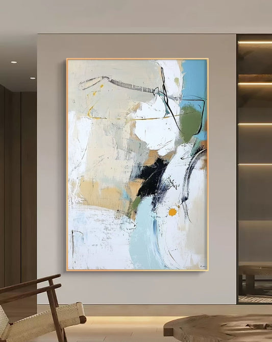 Onlookers Art | Oil Painting | Eva Abstract Oil Painting