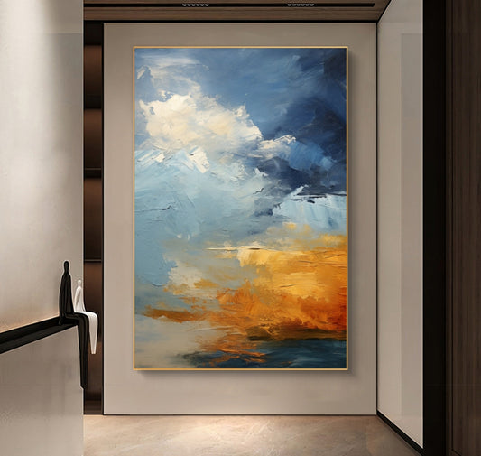 Onlookers Art | Oil Painting | Fusion Flow Abstract Oil Painting