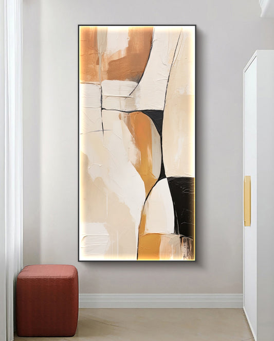 Onlookers Art | Oil Painting | ToffY Abstract Oil Painting