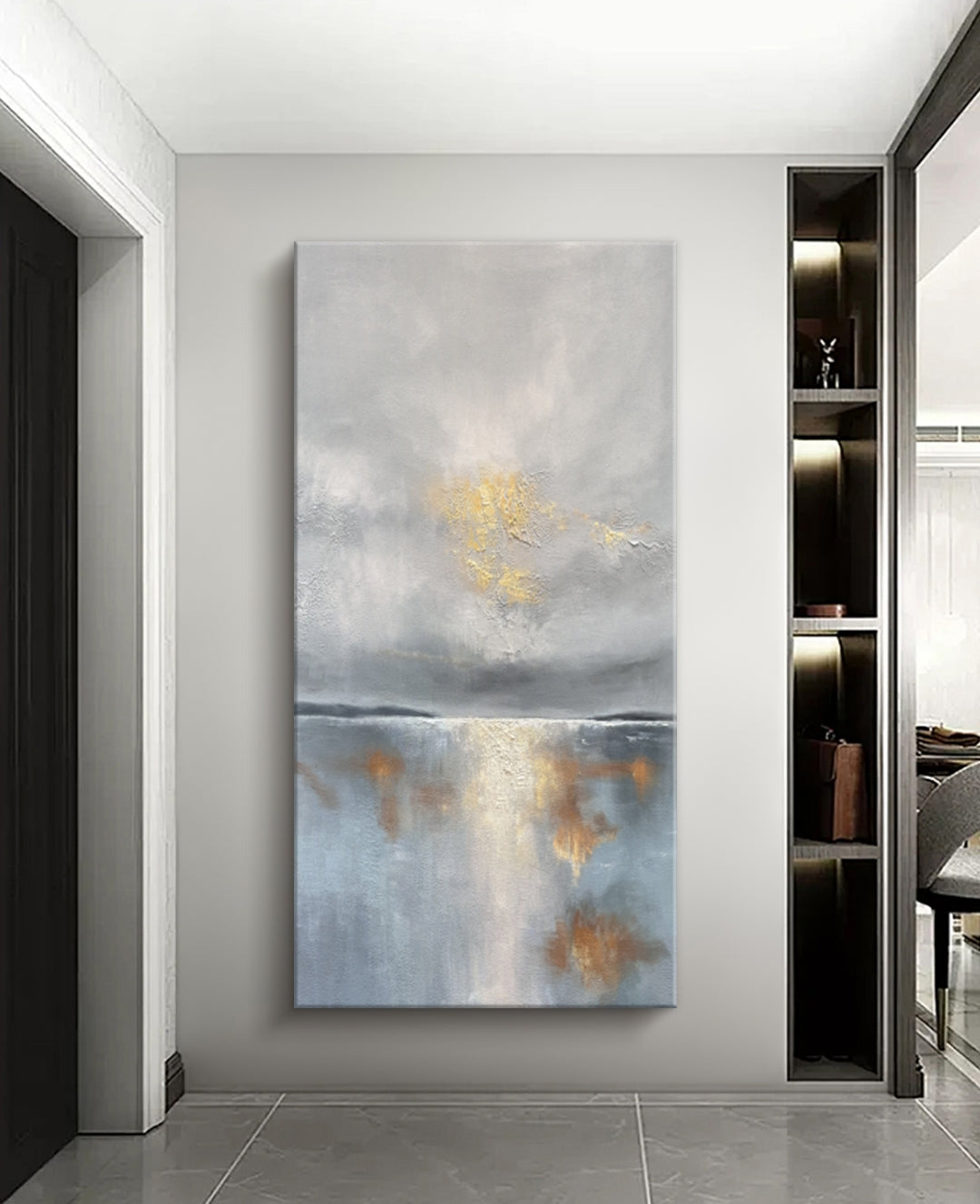Lustre & Light Abstract Oil Painting