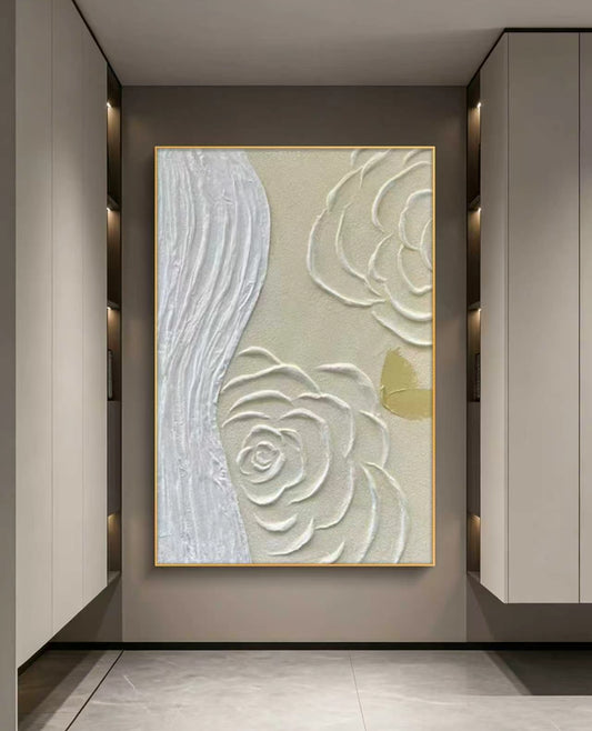 Rose Wavy Oil Painting