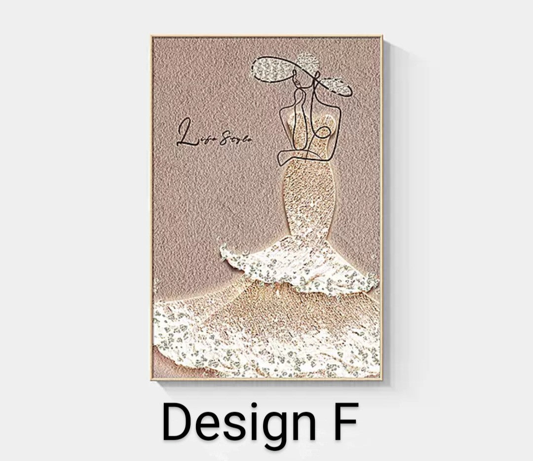 Onlookers Art | Unique Art | ELegiN Crystal Porcelain Painting