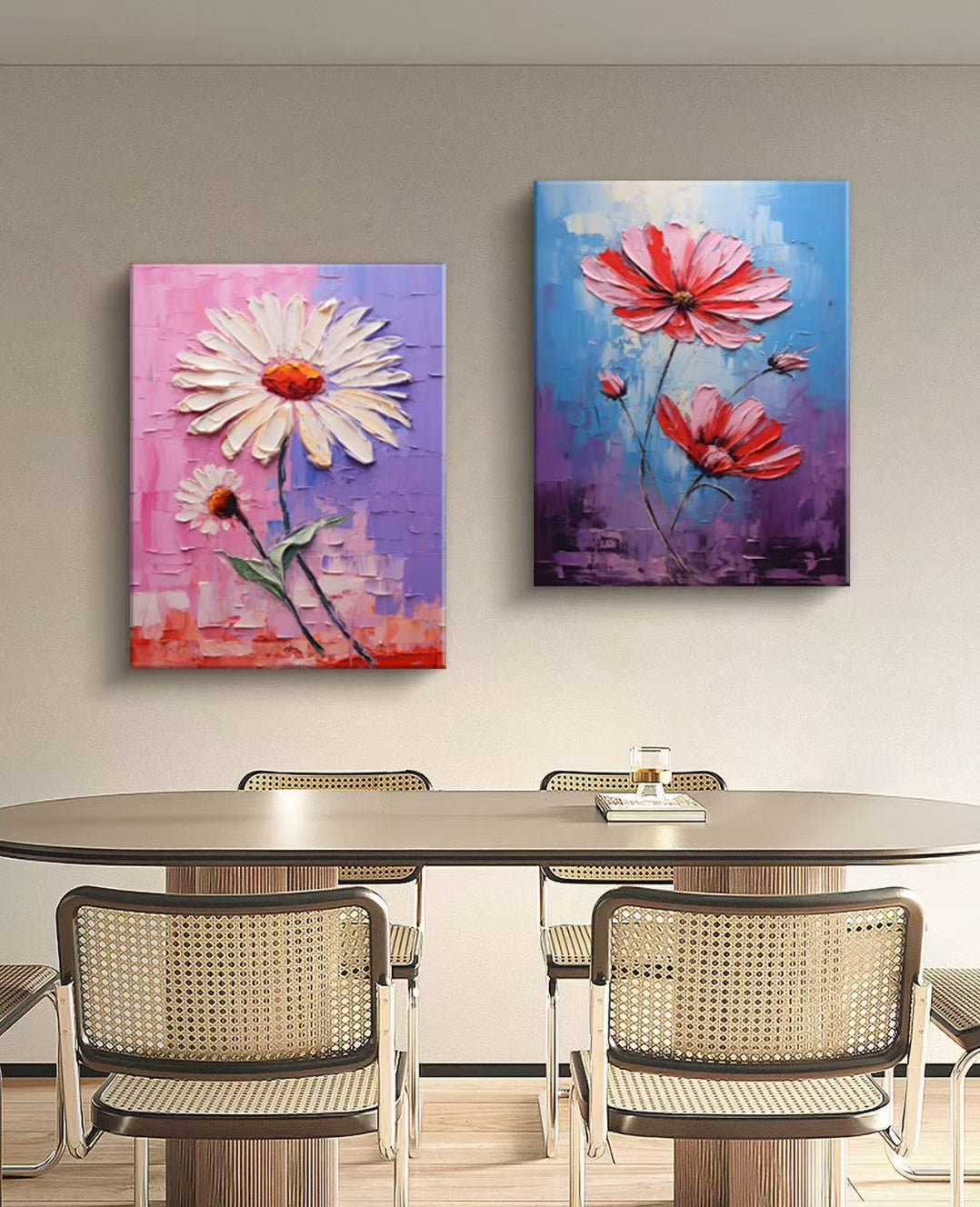 Onlookers Art | Oil Painting | Eternal Petals Oil Painting