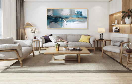 Onlookers Art | Oil Painting | Starlit Abstract Oil Painting